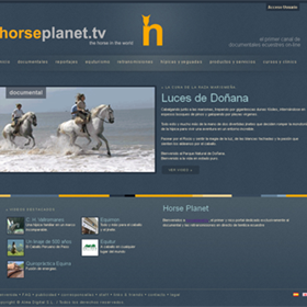 Web Design Services, web pages design: horseplanet